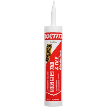 Loctite Loctite Polyseamseal White Acrylic Latex Tub and Tile Adhesive Caulk 10 oz 2154739